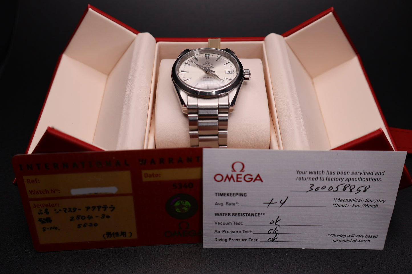 Omega Seamaster Aqua Terra 2504.30 (2006)