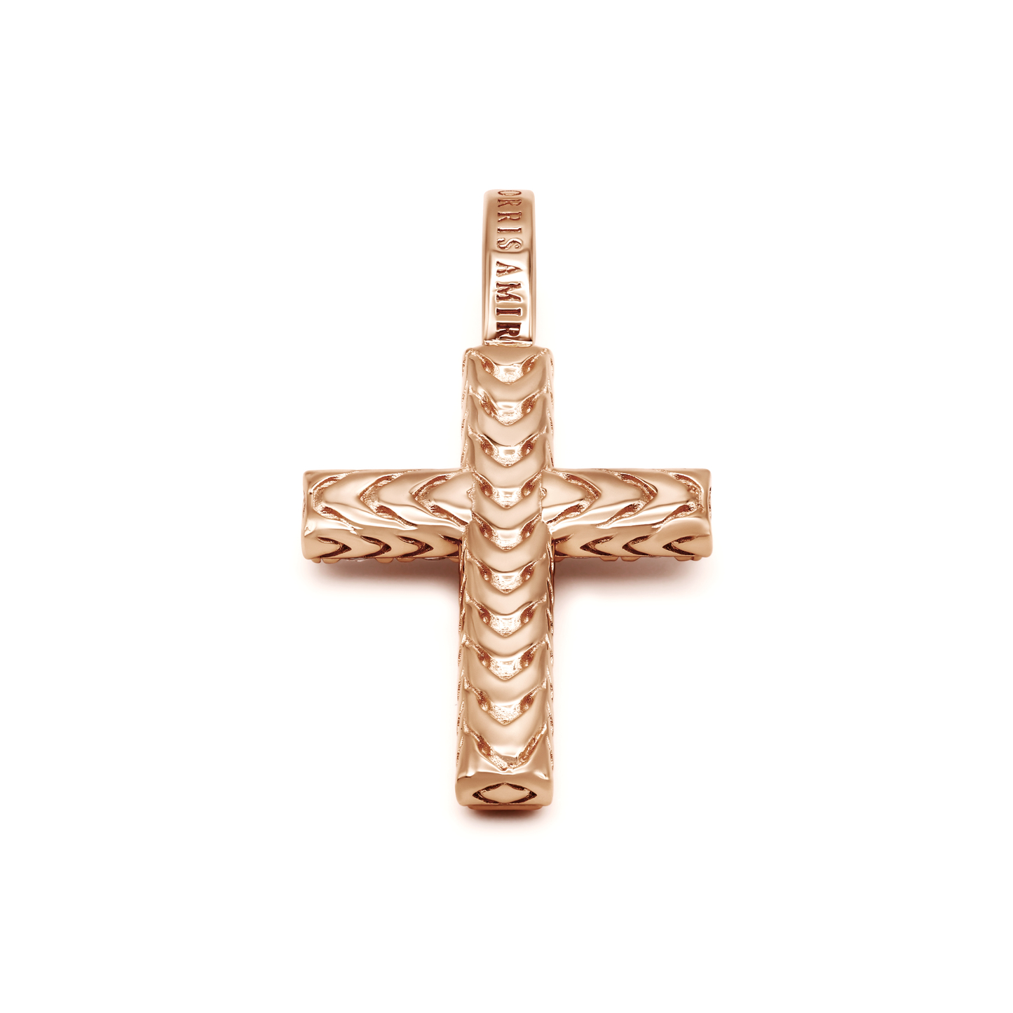 French Pavé Cross Pendant